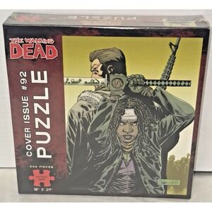 The Walking Dead Puzzle 550 Pieces Cover Issue #92 Comic Graphic Novel 18" x 24"